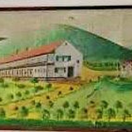 Cuadro enorme en el Cesac 22