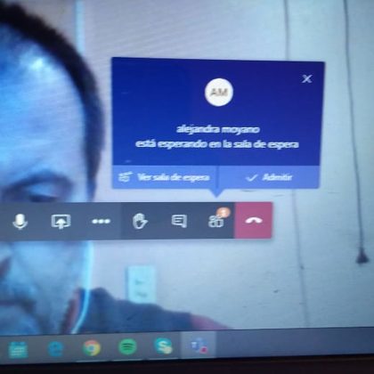 Boggiano en su primera consulta virtual
